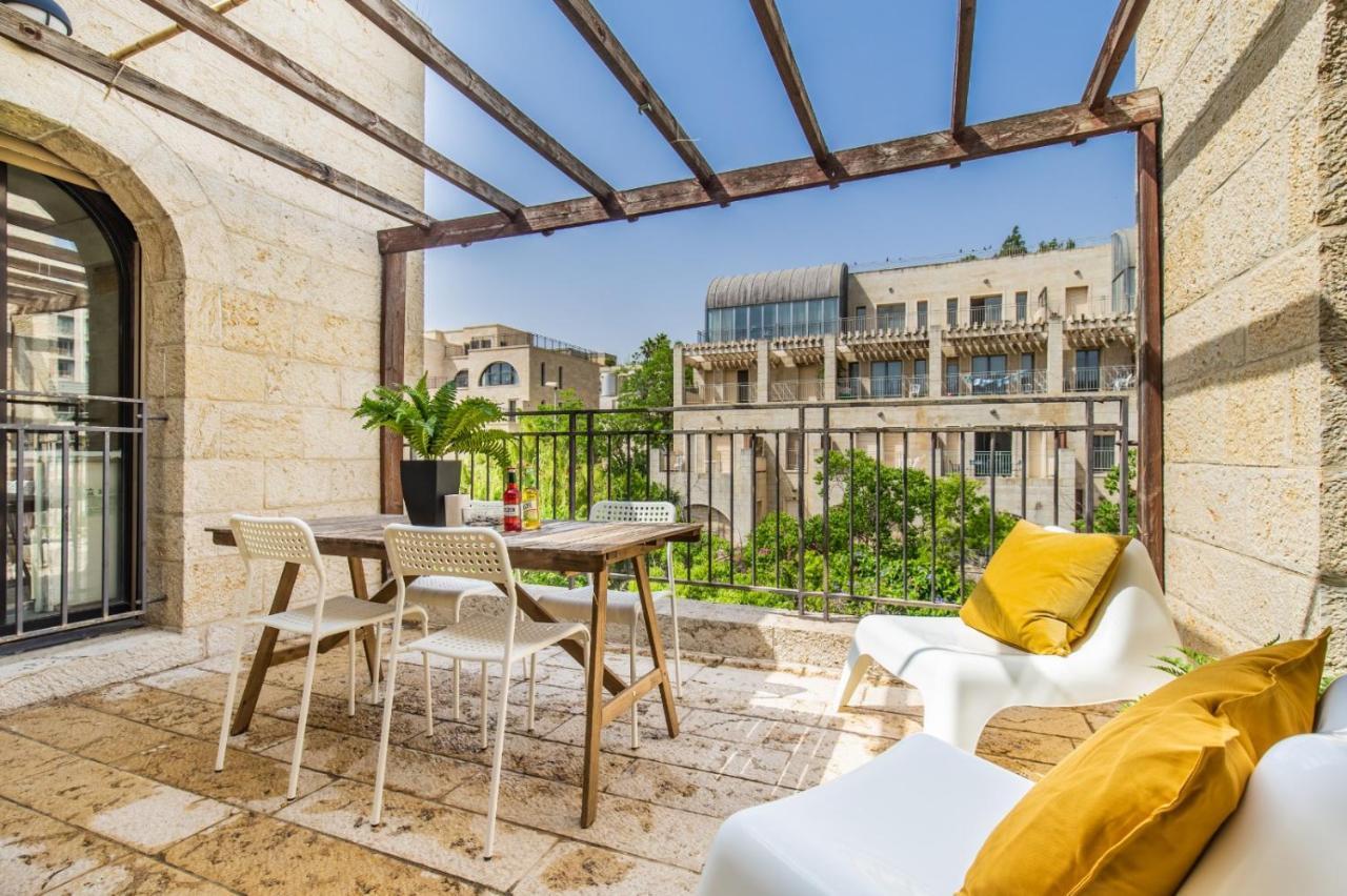 ✦Luxury 2 Bdr David'S Village Apartment ✦ Mamilla 예루살렘 외부 사진